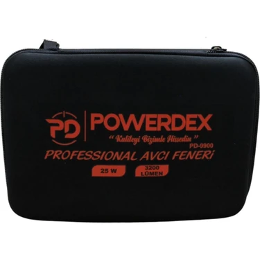 Powerdex PD-9900 Su Geçirmez Şarjlı Profesyonel Avcı El