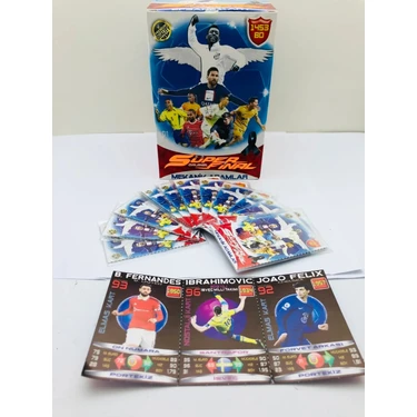 Süper Final Mekanik Adamlar Futbolcu Kartları En Son Seri 50 Paket 3'lü (150