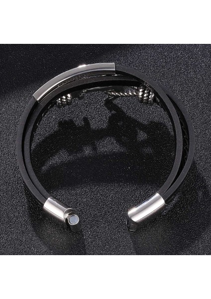 Erkek Çok Katmanlı Örgü Bileklik (Yurt Dışından) fiyatları