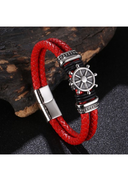 Titanyum Erkek Bileklik (Yurt Dışından)