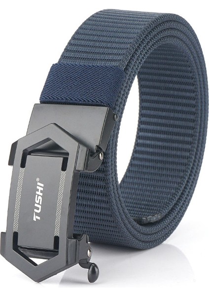 Erkek Moda Otomatik Toka Tuval Erkekler Kemer (Yurt Dışından)