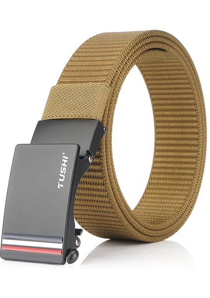 Dişsiz Alaşım Otomatik Toka Naylon Kemer (Yurt Dışından)