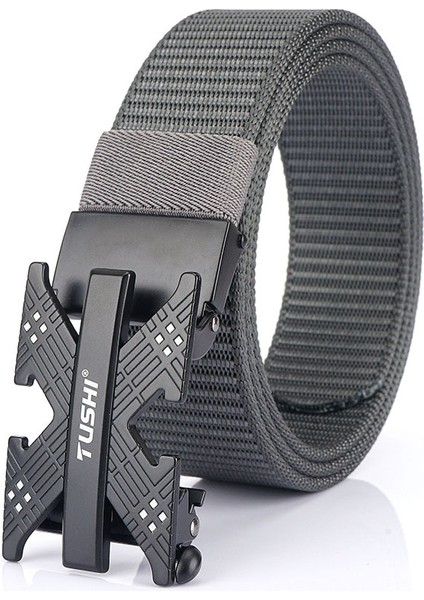 Alaşım Otomatik Toka Naylon Erkek Kemer (Yurt Dışından)