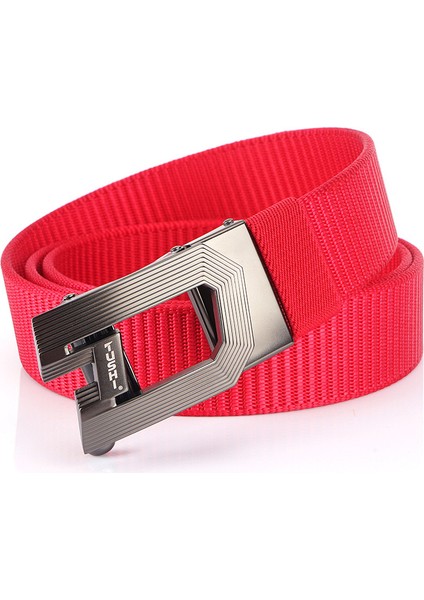 Erkek Dişsiz Naylon Kanvas Kemer (Yurt Dışından)