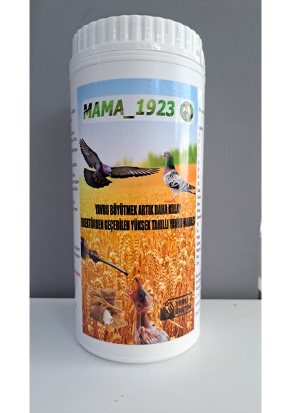 Güvercin Yavru Maması, Elle Besleme Maması
