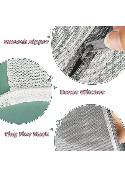 3 Adet File Fermuarlı Çamaşır Torbası Uzatma Kablosu ve Kanca ile (Yurt Dışından) modelleri