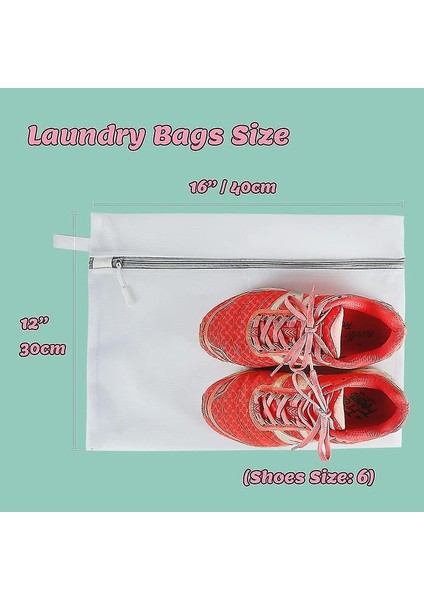 3 Adet File Fermuarlı Çamaşır Torbası Uzatma Kablosu ve Kanca ile (Yurt Dışından) fırsatları