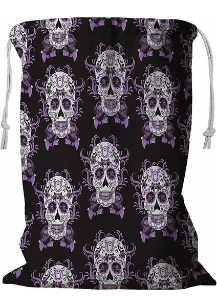 Çamaşır Sepeti Kordonlu 45X60 cm (Yurt Dışından)