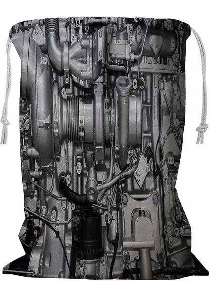 Ipli Dizel Motor Çamaşır Sepeti 45X60 cm (Yurt Dışından)