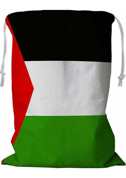 Ipli Filistin Bayrağı Çamaşır Sepeti 45X60 cm (Yurt Dışından)