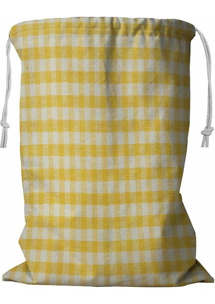 Kumaş Dokulu Ipli Çamaşır Sepeti 45X60 cm (Yurt Dışından)