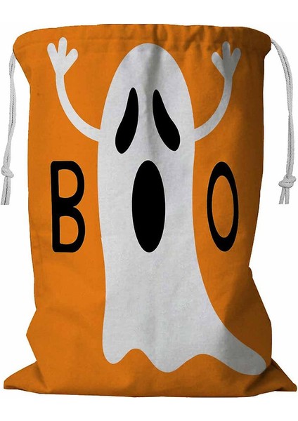 Mutlu Cadılar Bayramı Ipli Komik Uçan Hayalet Çamaşır Sepeti 45X60 cm (Yurt Dışından)