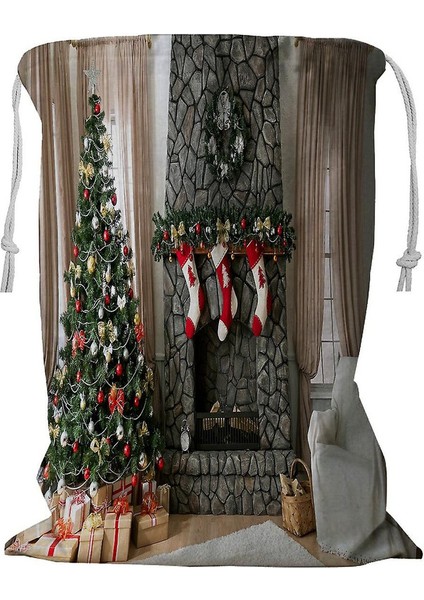 Ipli Yılbaşı Iç Çamaşır Sepeti 45X60 cm (Yurt Dışından)