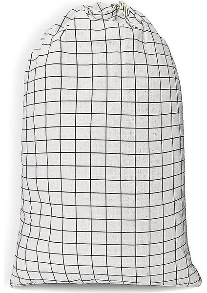 Keten Ipli Büyük Boy Kirli Giysi Çantası (Yurt Dışından)