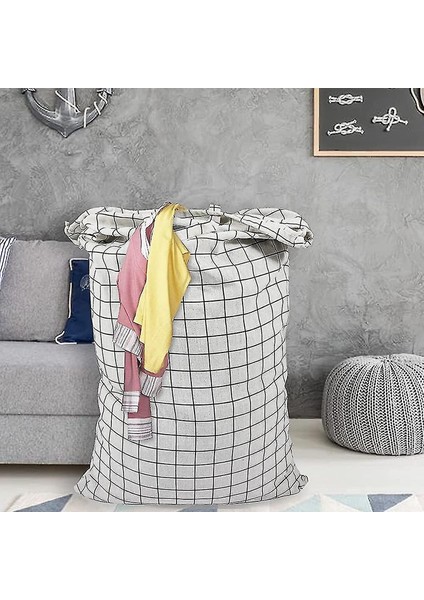 Keten Ipli Büyük Boy Kirli Giysi Çantası (Yurt Dışından) fırsatları