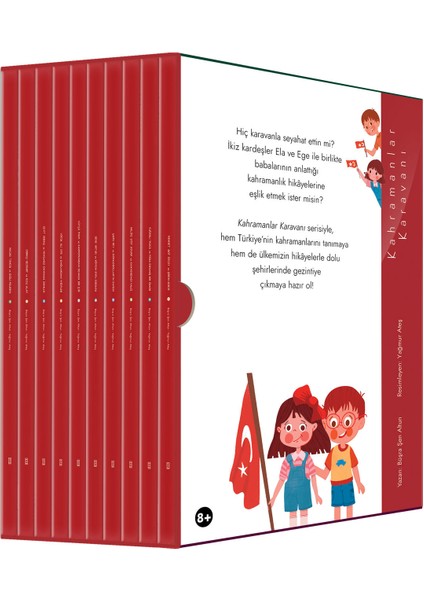 Kahramanlar Karavanı 10 Kitap Set - Büşra Şen Altun fiyatları