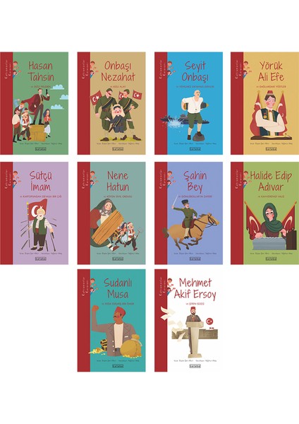 Kahramanlar Karavanı 10 Kitap Set - Büşra Şen Altun