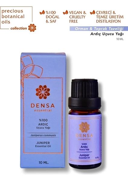 Densa Essential %100 Saf Ardıç Uçucu Yağı 10 ml