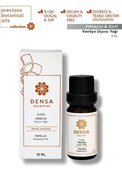Saf Vanilya Uçucu Yağı 10 ml
