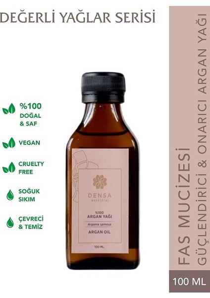 %100 Saf Argan Yağı Soğuk Sıkım 100 ml