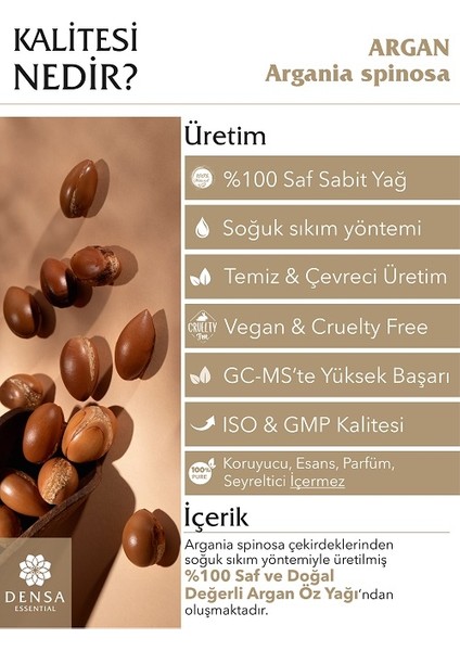 %100 Saf Argan Yağı Soğuk Sıkım 100 ml