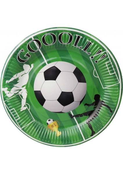 Tabak Karton Futbol Goooll 23 cm Pk:8