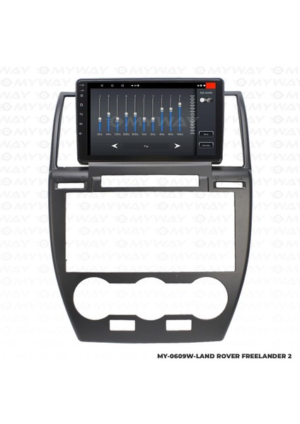 Landrover Freelander 2 Android 12 Multimedya Carplay 2gb RAM+32GB HDD Navigasyon Ekran