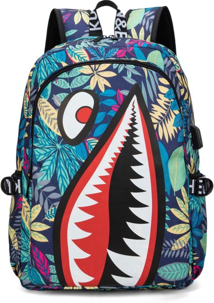 Ortaokul Öğrencileri Için Moda Trendi Hafif ve Basit Kişilik Sırt Çantası (Yurt Dışından)