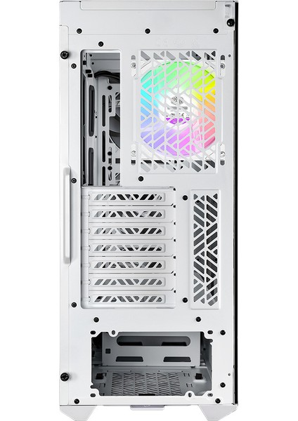 Cooler Master CM MasterBox TD500 V2 Beyaz ARGB 4x120mm Fanlı, Tempered Glass Kristal Mesh Ön panelli MidTowerKasa