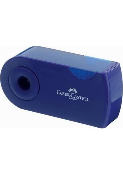 Faber-Castell Kalemtraş Sleeve Mavi Jumbo ve Klasik Açar fiyatları