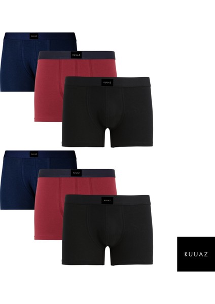 6'lı Renkli Boxer Set