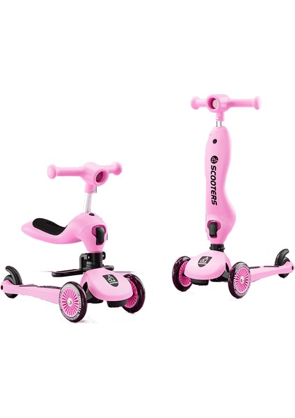 Bebek Çok Fonksiyonlu Scooter 0-3-6 Yaşında Yürüyen Bebek Arabası (Yurt Dışından)