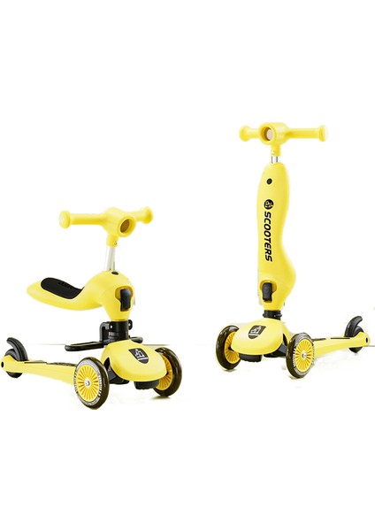 Bebek Çok Fonksiyonlu Scooter 0-3-6 Yaşında Yürüyen Bebek Arabası (Yurt Dışından)