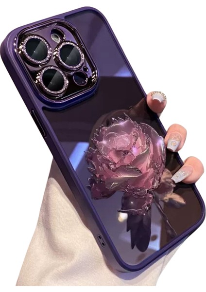 3D Rose iPhone 11 Şok Emme Darbeye Dayanıklı Apple Telefon Kılıfı (Yurt Dışından)