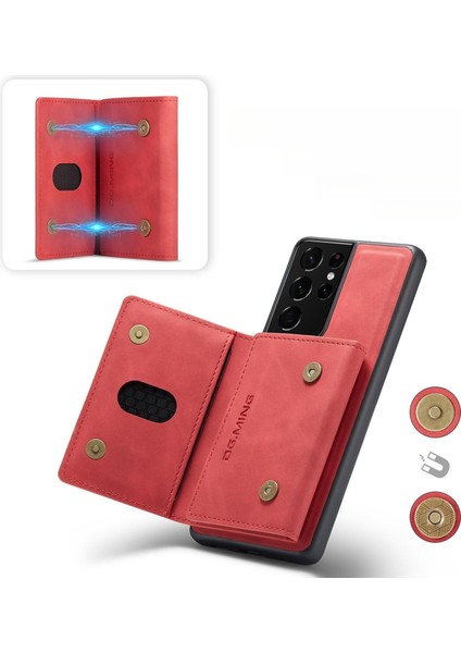 GALAXY-S21 Cüzdanlı ve Kartlıklı Deri Telefon Kılıfı (Yurt Dışından) modelleri