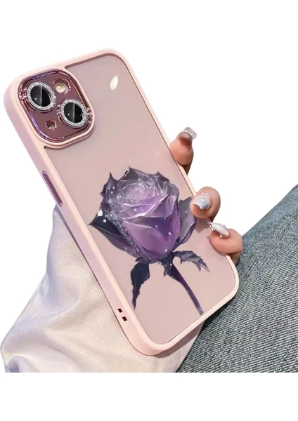 3D Rose IPHONE14 Plus Şok Emici ve Anti-Şok Apple Cep Telefonu Kılıfı (Yurt Dışından)