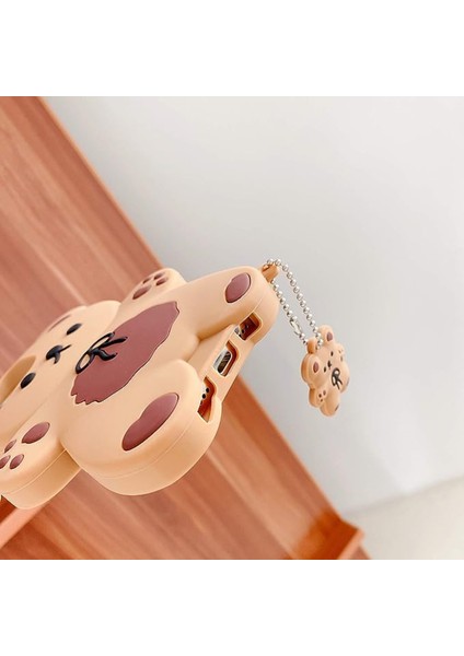 3D Cartoon Teddy Bear IPHONE12/12PRO Şok Emici Darbeye Dayanıklı Apple Telefon Kılıfı (Yurt Dışından) fırsatları