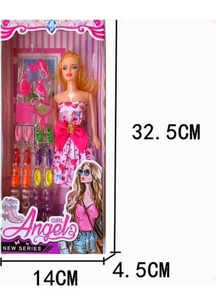 Barbie Bebek Giydirme Oyun Evi Oyuncak (Yurt Dışından)