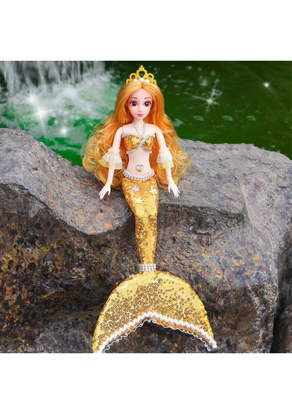 Deniz Kızı Prenses Barbie Bebek Suda Oynuyor El Yapımı Bebek (Yurt Dışından)