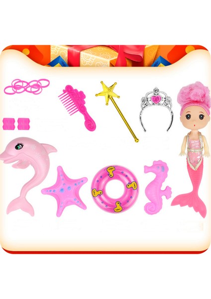Deniz Kızı Prenses Barbie Bebek Suda Oynuyor El Yapımı Bebek (Yurt Dışından)