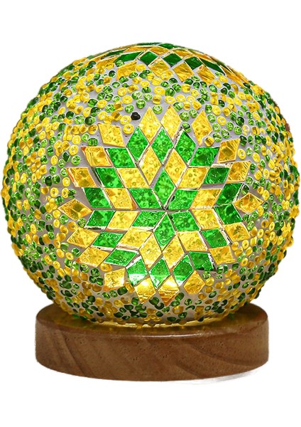 Uzaktan Kumanda LED Dekoratif Masa Lambası Egzotik Stil USB Gece Lambası (Yurt Dışından)