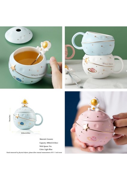 Astronot Uzay Kabartmalı Gezegen Kupası Kupa Kahve Fincanı (Yurt Dışından) indirimleri