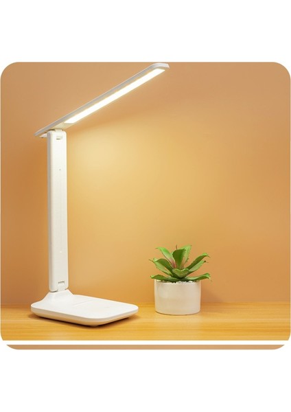 LED Göz Koruması Katlanır Masa Lambası USB Öğrenci Özel Gece Lambası (Yurt Dışından)