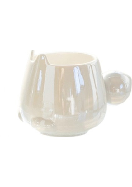 Degrade Tavşan Kupa Çift Yüksek Değerli Kahve Fincanı Seti (Yurt Dışından)