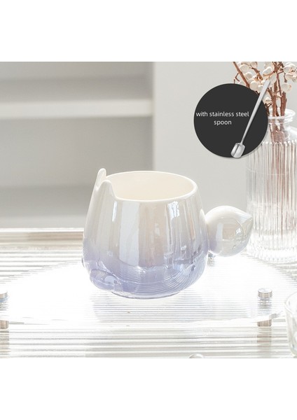 Degrade Tavşan Kupa Çift Yüksek Değerli Kahve Fincanı Seti (Yurt Dışından) modelleri