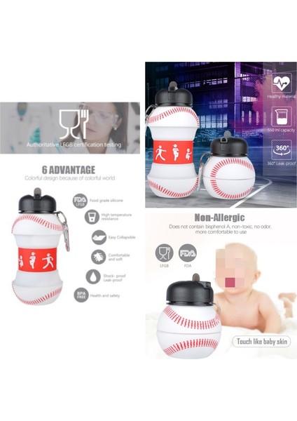 Katlanabilir Açık Hava Taşınabilir Düşmeye ve Sızdırmaya Dayanıklı Beyzbol Seyahat Kupası (Yurt Dışından) modelleri