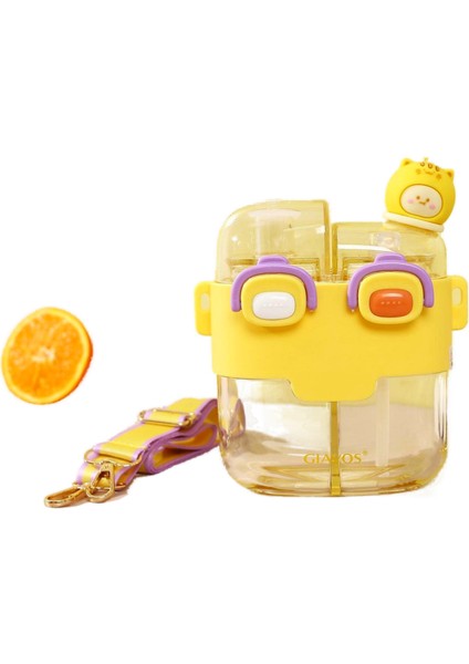 Çocuklar Için Yüksek Kapasiteli, Yüksek Değerli Çift Bardak Seyahat Kupası (Yurt Dışından)