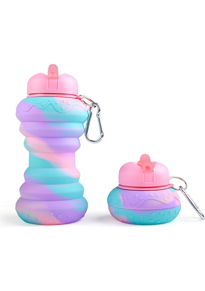 Katlanabilir Dış Mekan Taşınabilir Düşmeye ve Sızdırmaya Dayanıklı Seyahat Kupa (Yurt Dışından)