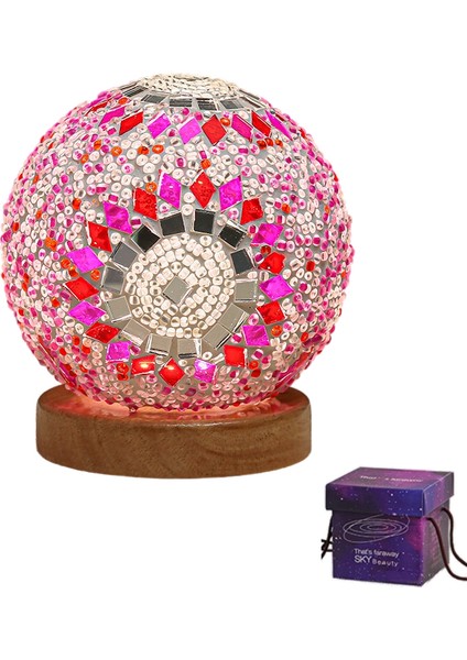 Dokunmatik Ekran Hediye Kutusu LED Kişiselleştirilmiş Egzotik Tarz USB Masa Lambası (Yurt Dışından)