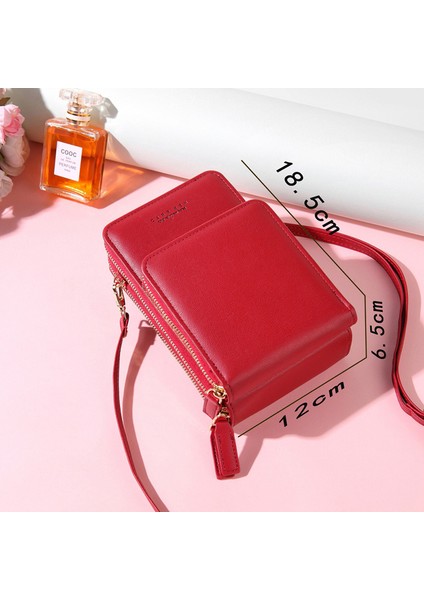 Niş Tasarım Moda Bayan Messenger Çanta Dokunmatik Ekranlı Telefon Omuz Çantası (Yurt Dışından) fırsatları